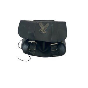 Willie & Max Single Side Leather Saddle Bag - OS